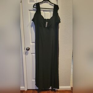 NWT Formal Black Maxi Dress